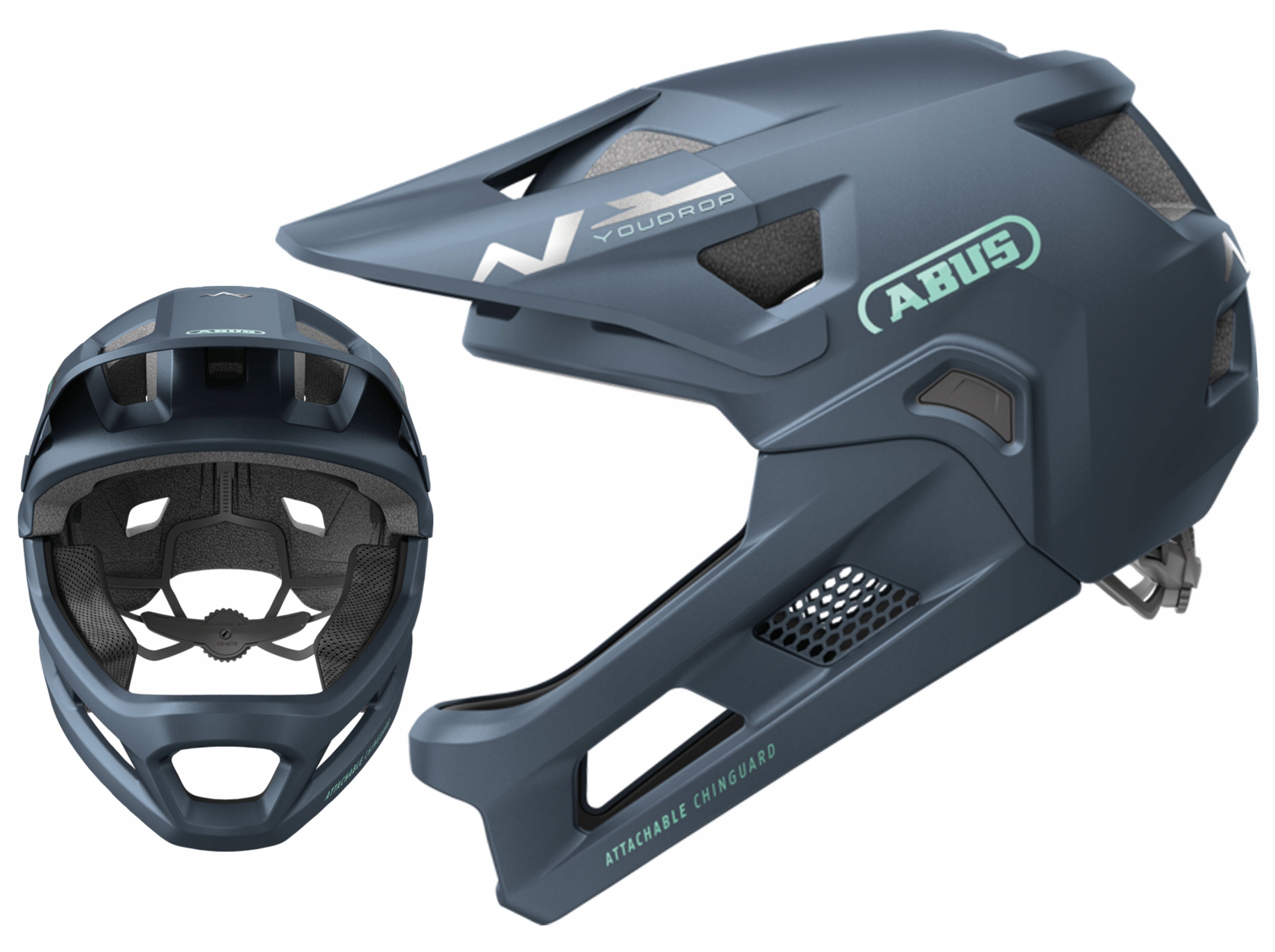 Abus Cyklistická přilba Youdrop Ff midnight blue S