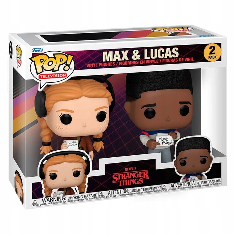 Funko Pop set Stranger Things 2pack Max & Lucas Sada Figurka Sběratelé