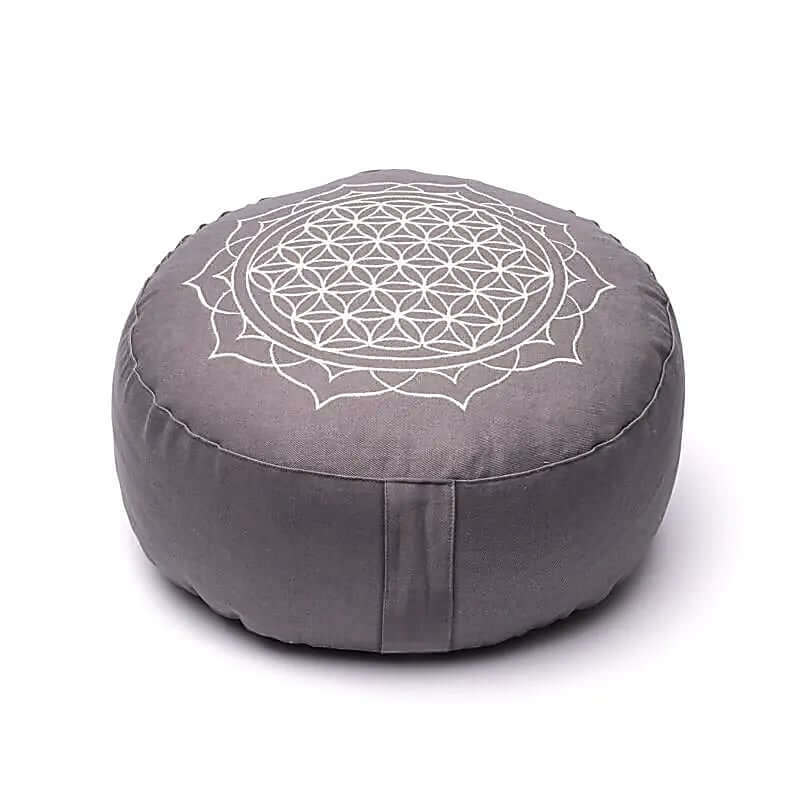 Polštář pro meditaci z organické bavlny Mandala