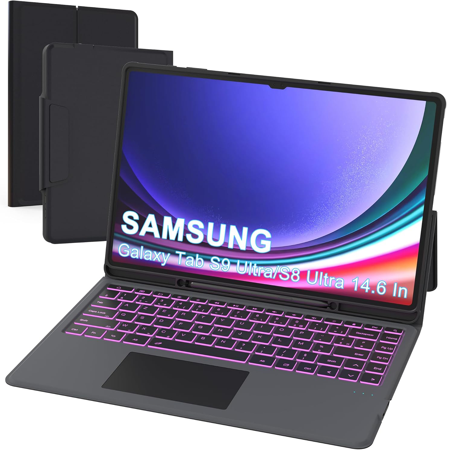 Klávesnica Samsung Galaxy Tab S10 S9 S8 Ultra 14.6 puzdro touchpad Azerty