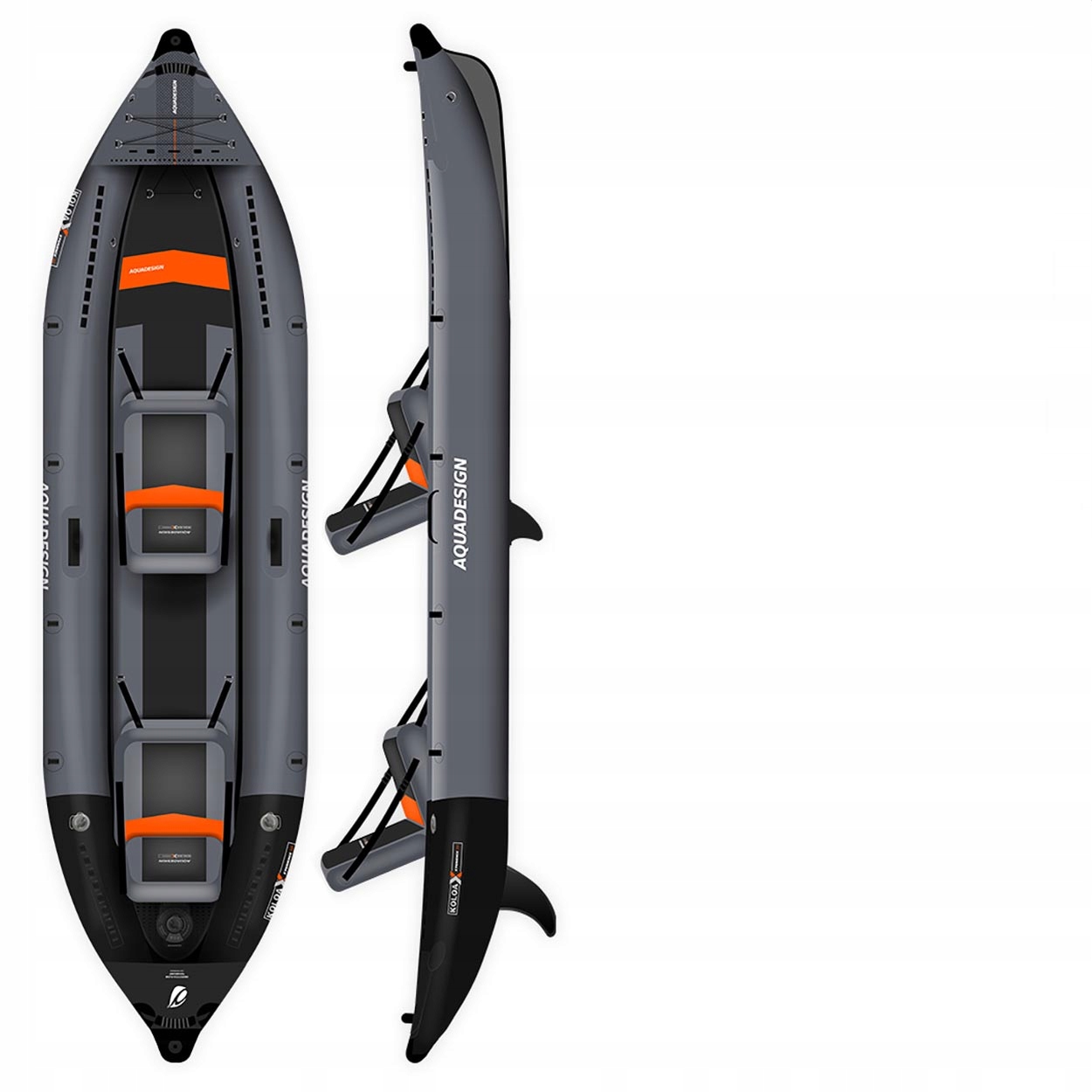 Kajak pompowany Aquadesign Koloa X'perience 360 cm