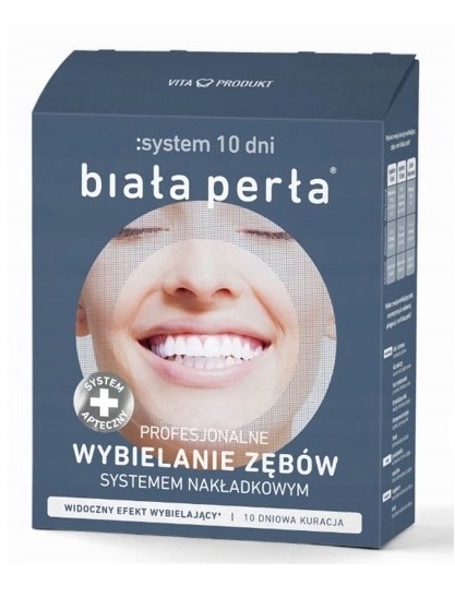 Zestaw do wybielania zębów Biała Perła system 10 dni