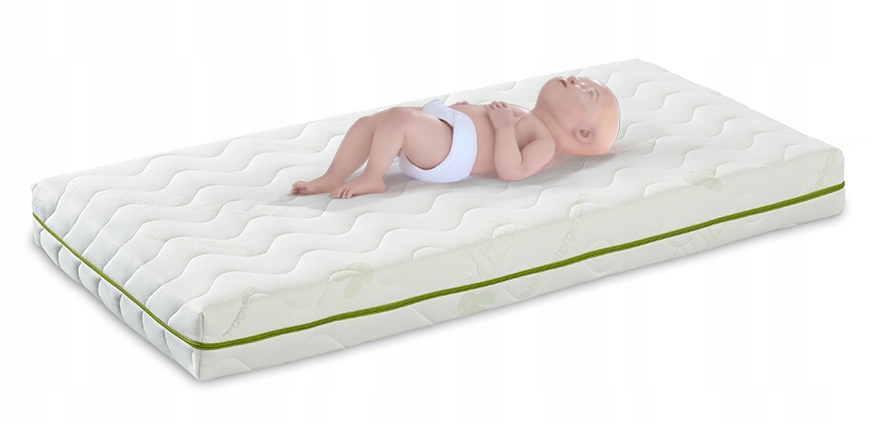 Materac do łóżeczka Fikuśny Sen(wentylacja) 120x60 Grubość materaca 10 cm