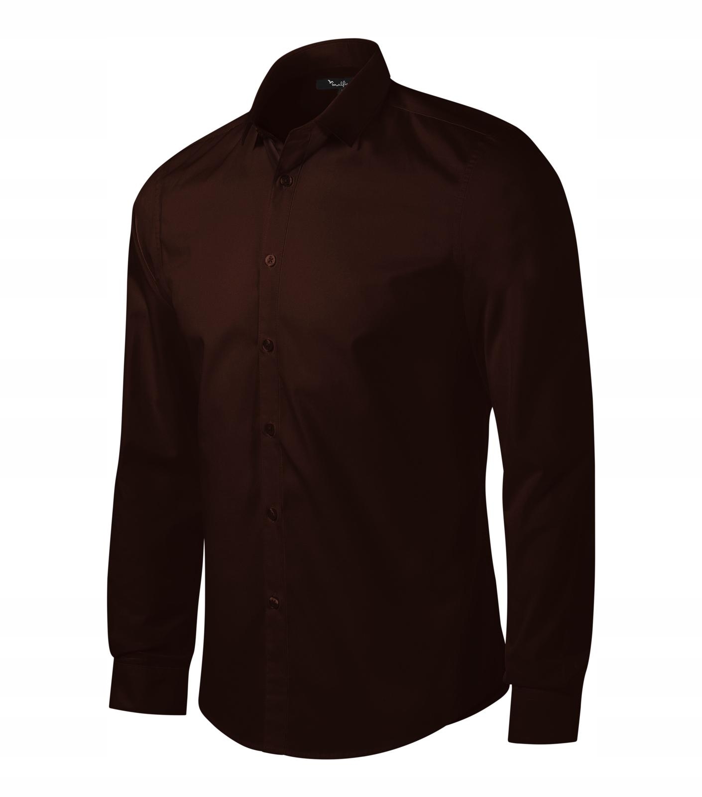 

Koszula Męska Slim Fit Malfini Premium Brąz 2XL