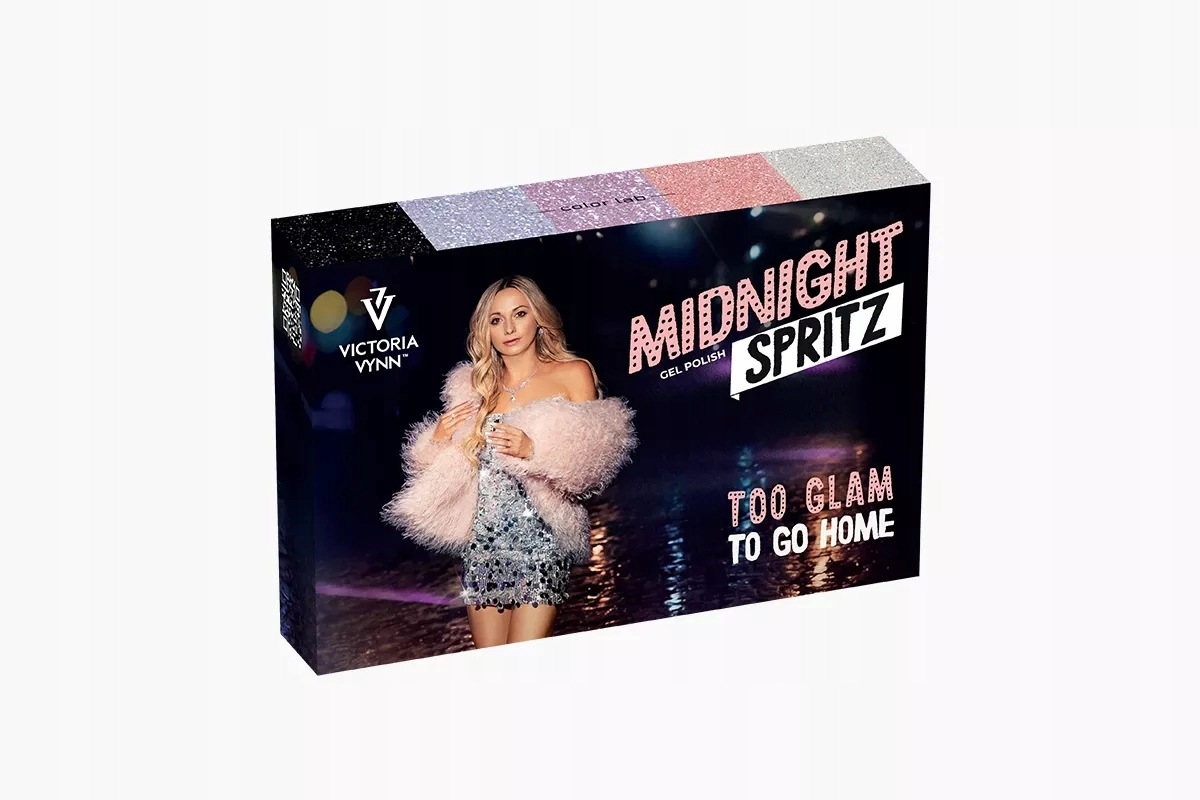 5PACK Midnight Spritz 475-478 Top Gel Polish Victoria Vynn