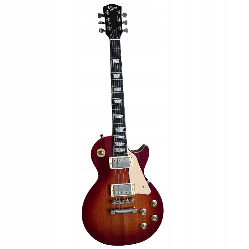 V-tone VLP1 Bs Gitara elektryczna na początek Czerwona Les Paul Vintage