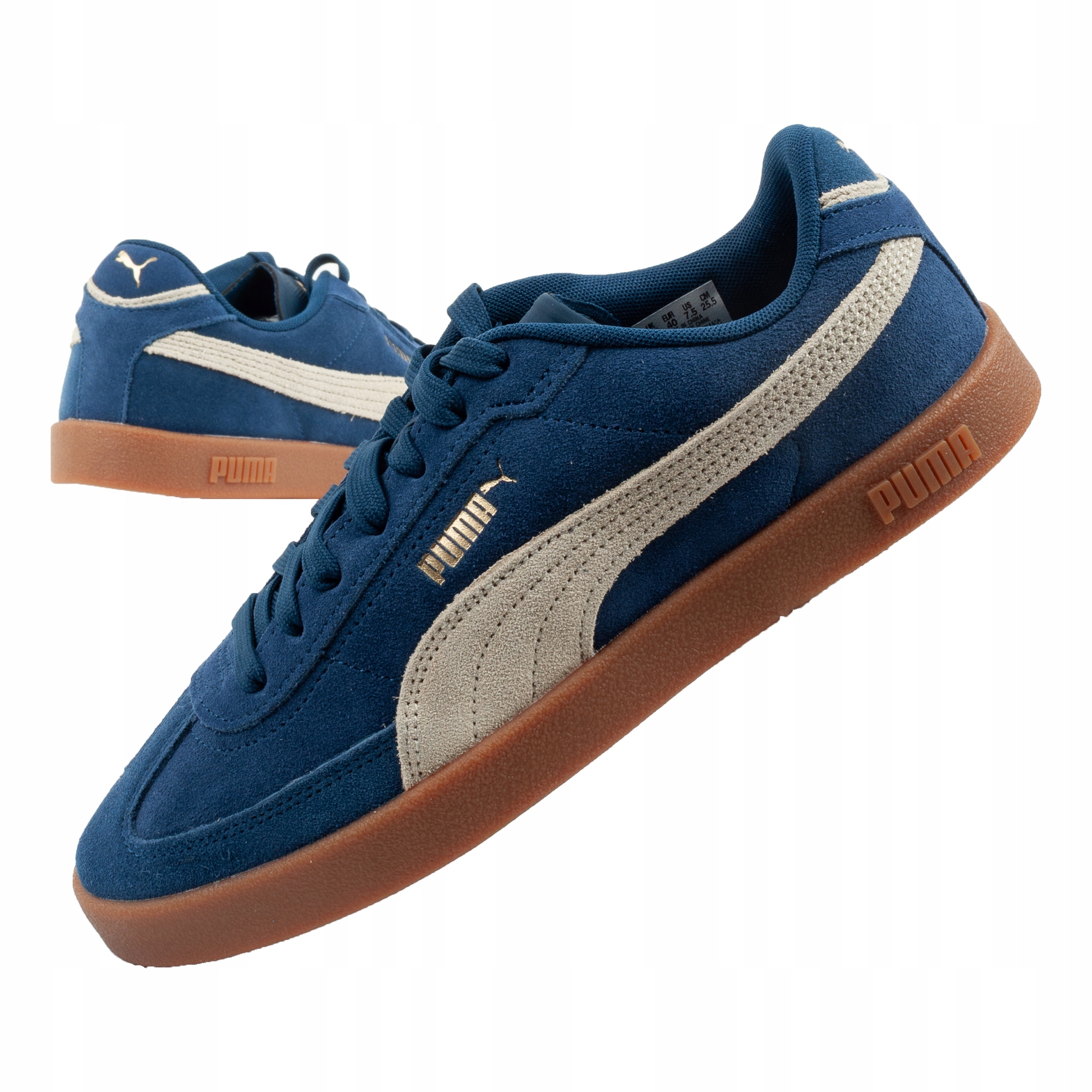 Pánské sportovní boty Puma Club II Era Suede vel. 42 modré tenisky