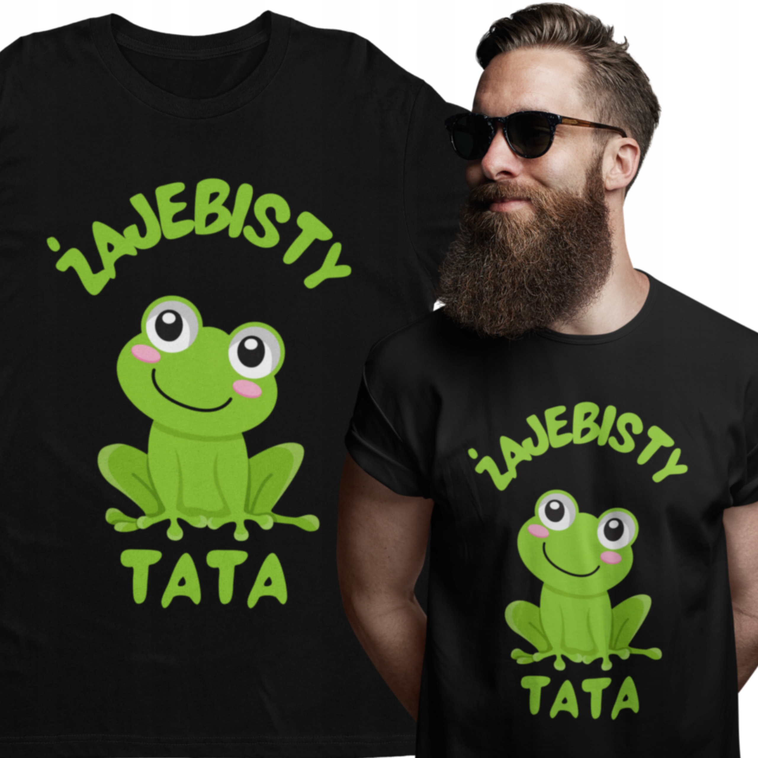 

Zabawna Koszulka Żajebisty Tata Dzień Ojca