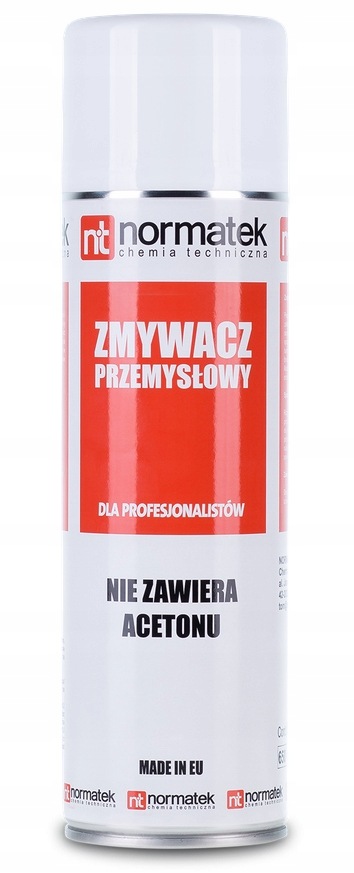 Zmywacz uniwersalny przemysłowy bez acetonu Normatek 500ml NT1006