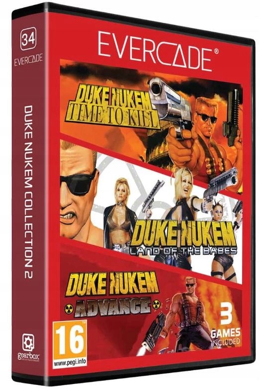 Kolekcja Blaze Evercade Duke Nukem 2
