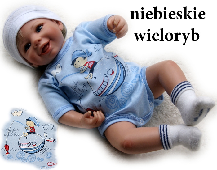 

Body pajacyk nadruk 68 krótki rękaw bawełniane