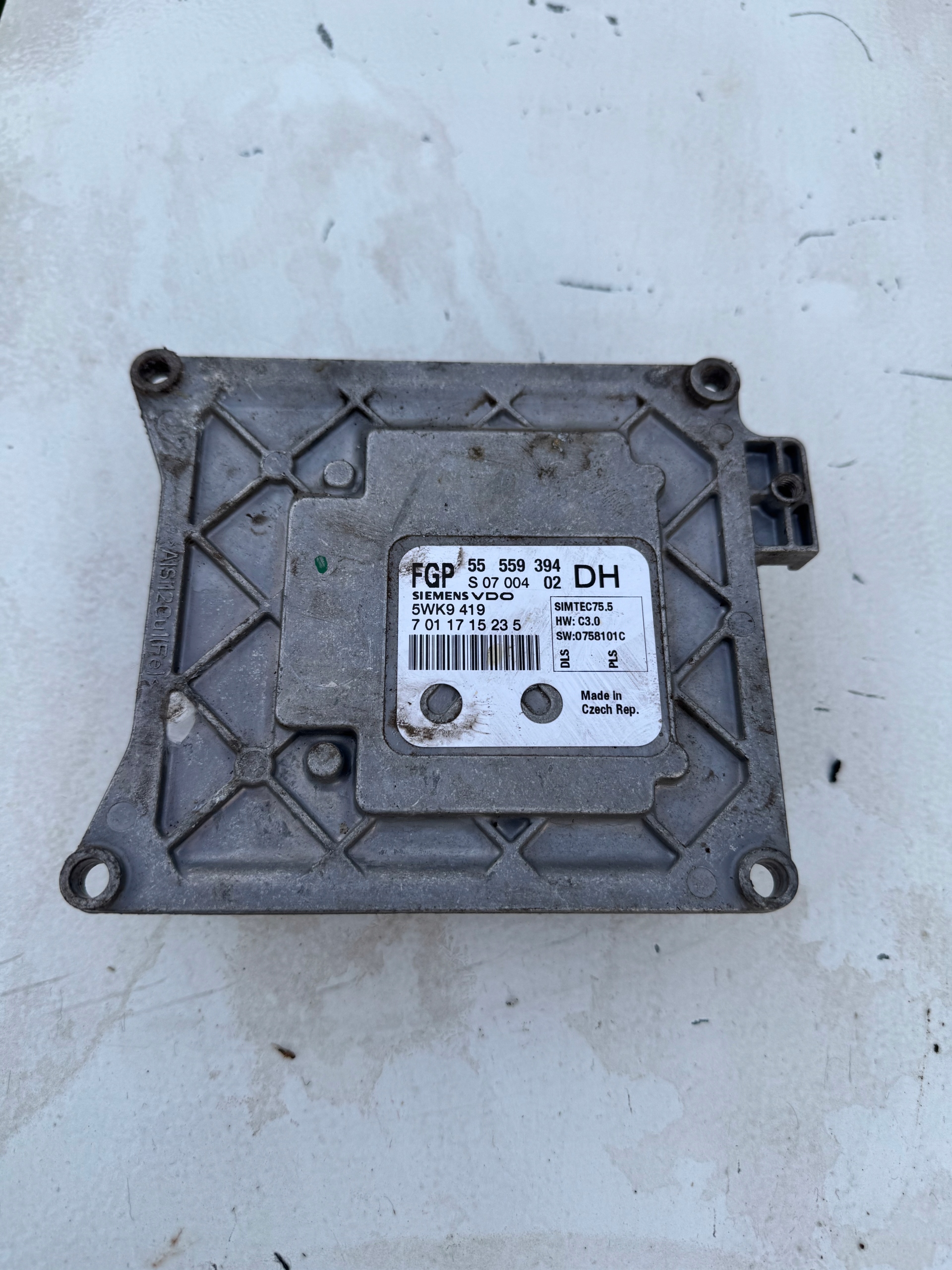 počítač 55559394 DH OPEL ASTRA H