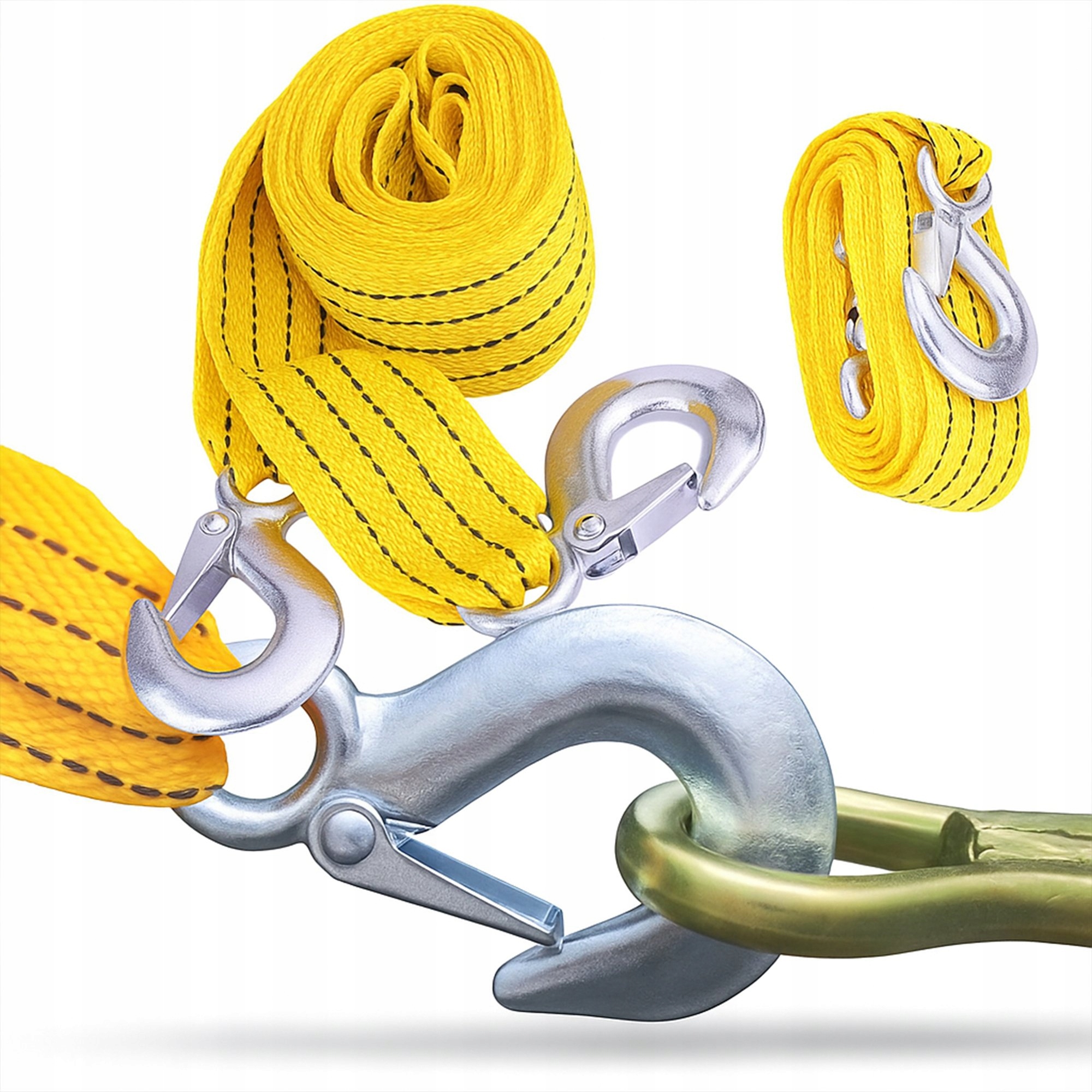 Linka holownicza PrzydaSie 3 m 3000 kg żółta