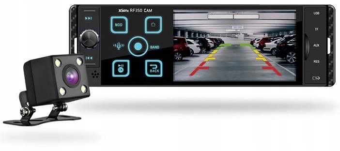 autorádio 1DIN couvací kamera Xblitz RF350