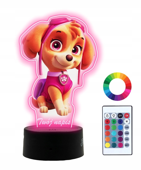 

Lampka Led Na Biurko Uv Psi Patrol Skye Plexido