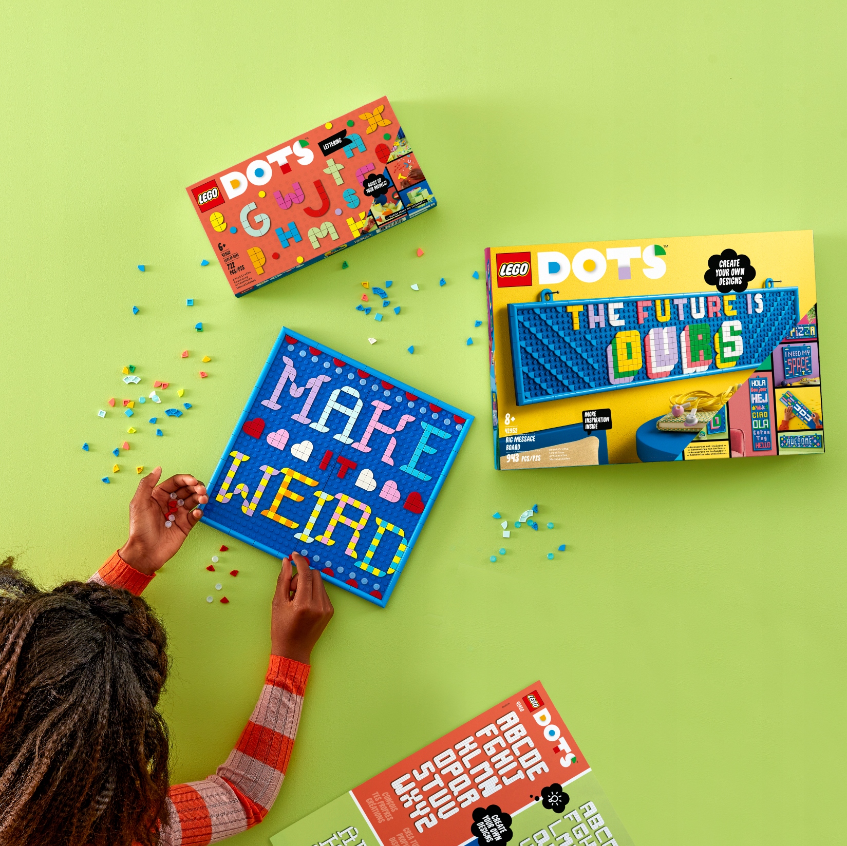 LEGO Rozmaitości DOTS - literki 41950 Nazwa zestawu Lettering