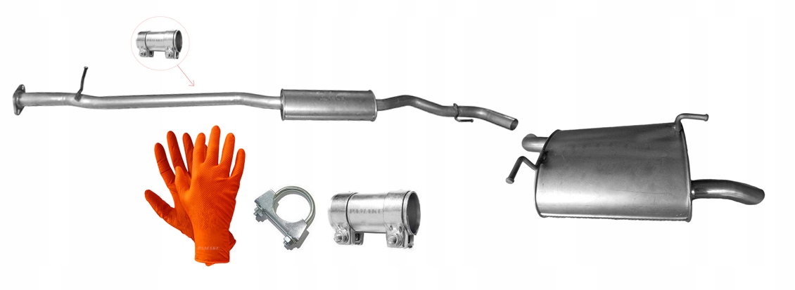 Nissan X-trail 2.5 124 kW 4WD (06/2007-12/2009) Tlumič