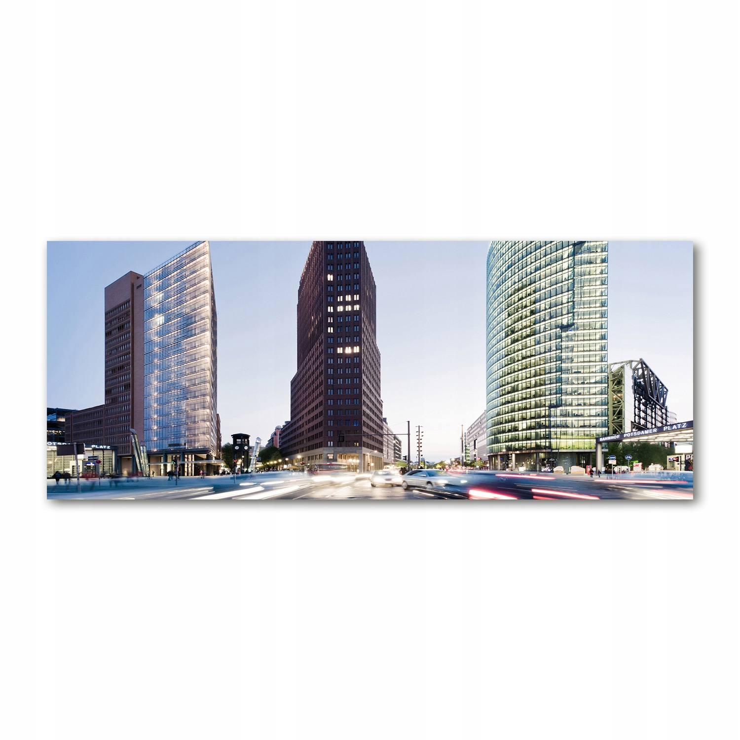 

Foto obraz akryl zdjęcie Drapacze chmur 125x50 cm