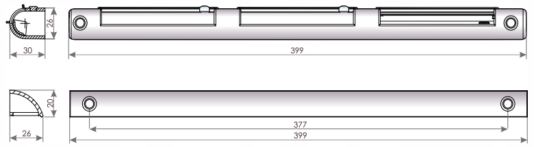 Nawiewniki do okna okien okienne VENTEC VT 501 Marka Ventec