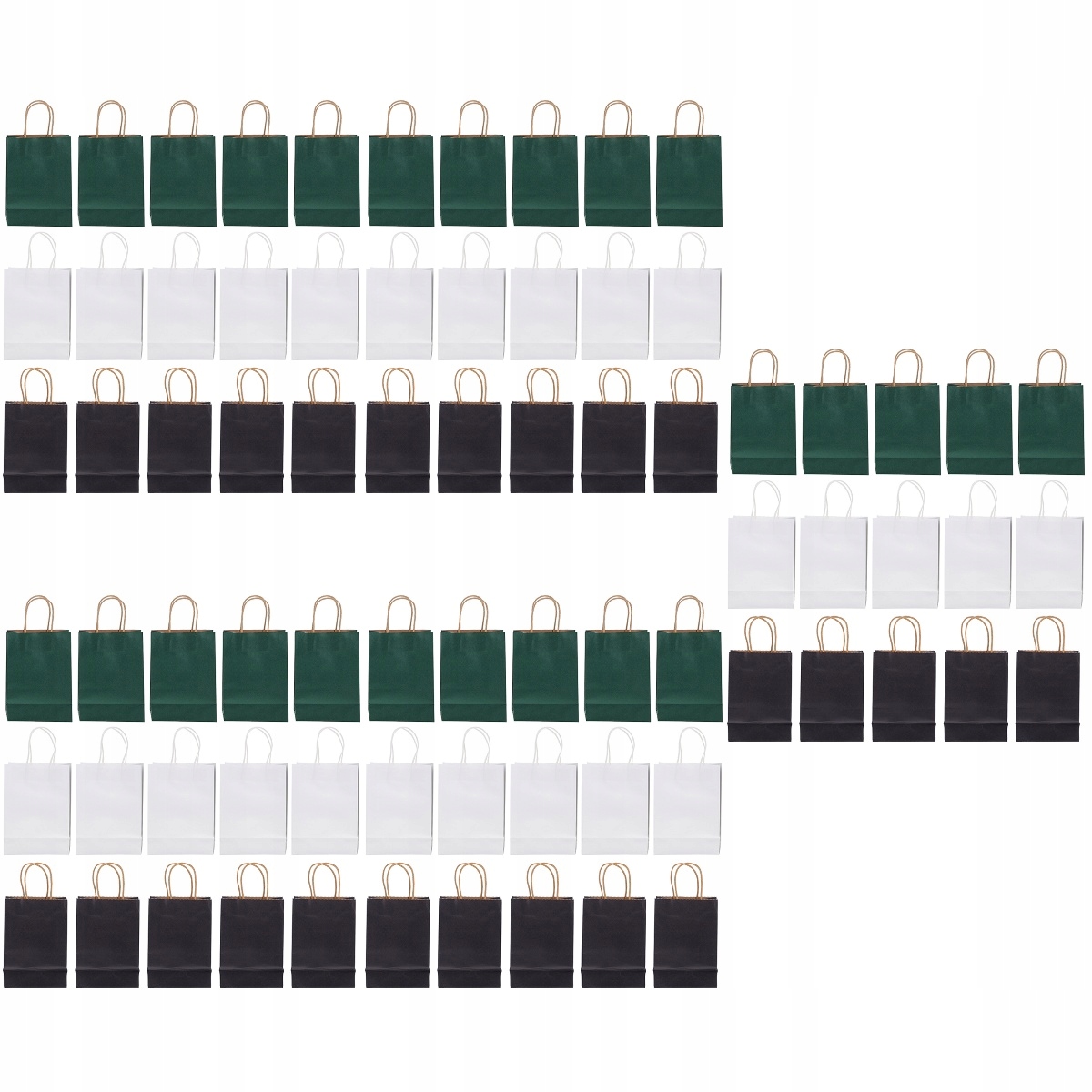 TORBA PAPIEROWA TORBA NA PREZENTY PODRĘCZNA 75 SZT