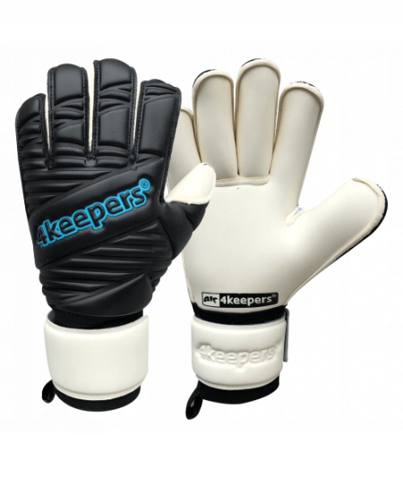 4KEEPERS Rękawice Bramkarskie Retro IV Black Rf 7