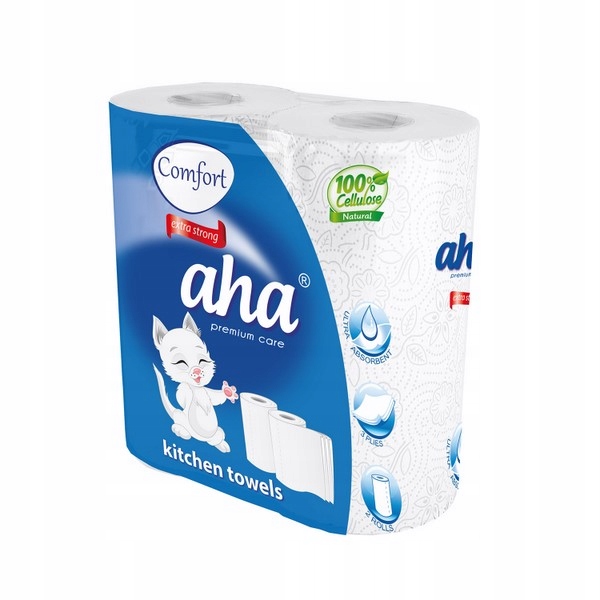 

Ręcznik Papierowy 23CM Aha Comfort 3-WARSTWOWY