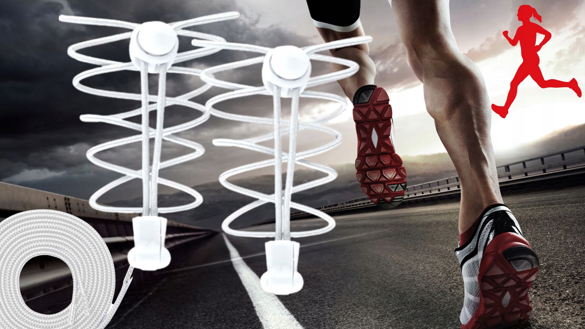 SZNURÓWKI SZNUROWADŁA DO BUTÓW SAMOZACISKOWE MOCNE ELASTYCZNE WYGODNE 2 SZT Rodzaj okrągłe