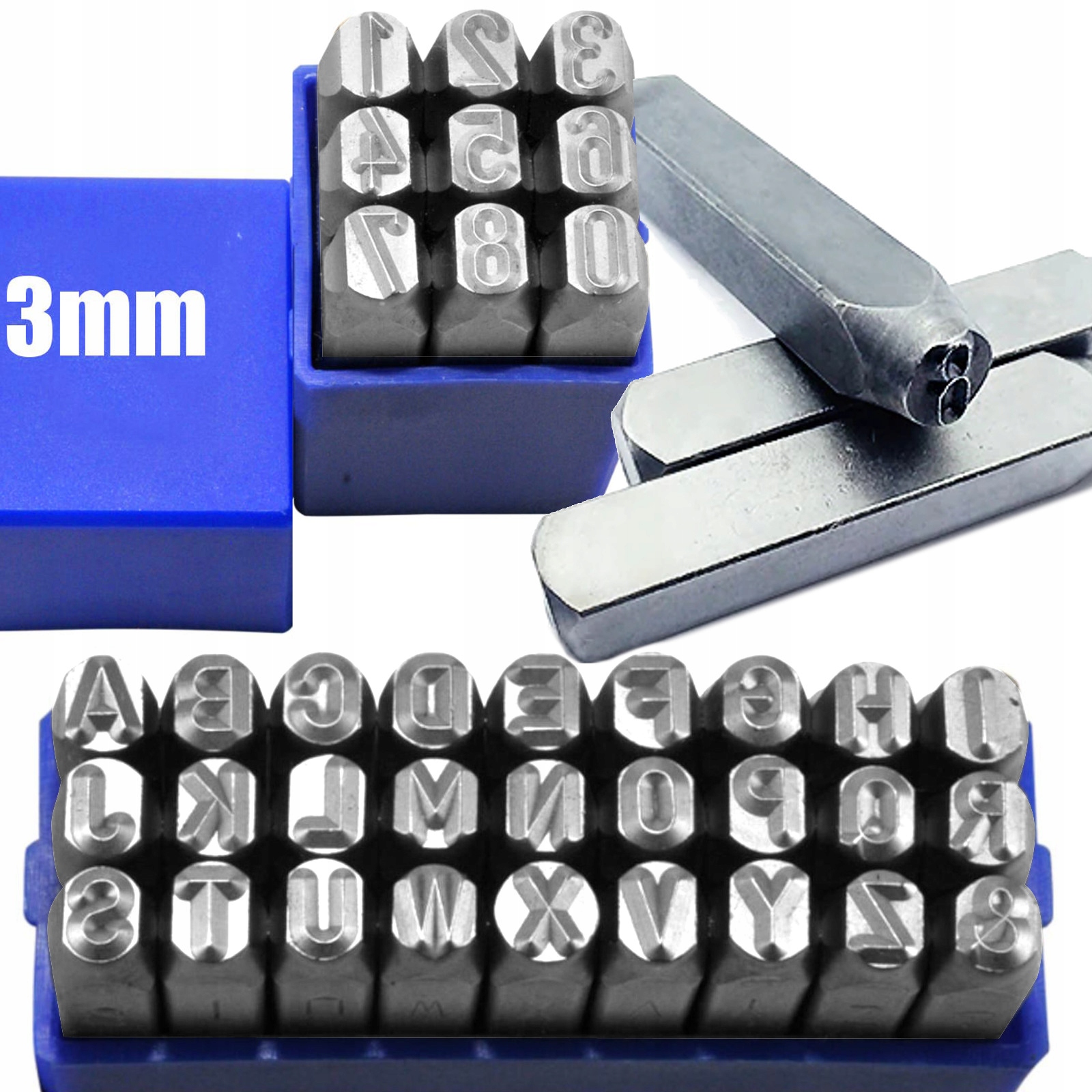 

Znaczniki Numeratory Alfabet Cyfry 3mm Germany