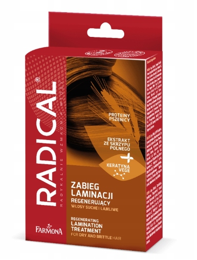 

Radical Zabieg Laminacji Włosów Maska Boster Serum