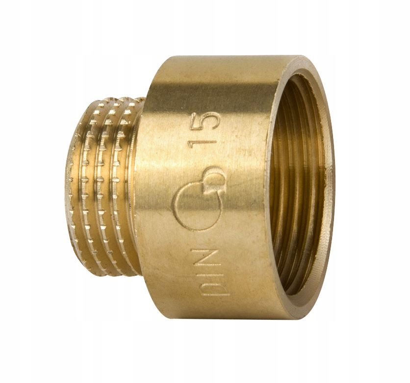 

Redukcja Mosiężna Mufowo Nyplowa 1/2X3/8 Gw/gz
