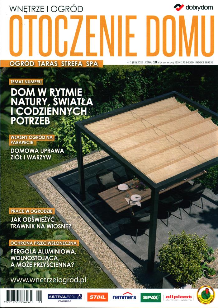 OTOCZENIE DOMU 1 / 2026 WNĘTRZE I OGRÓD