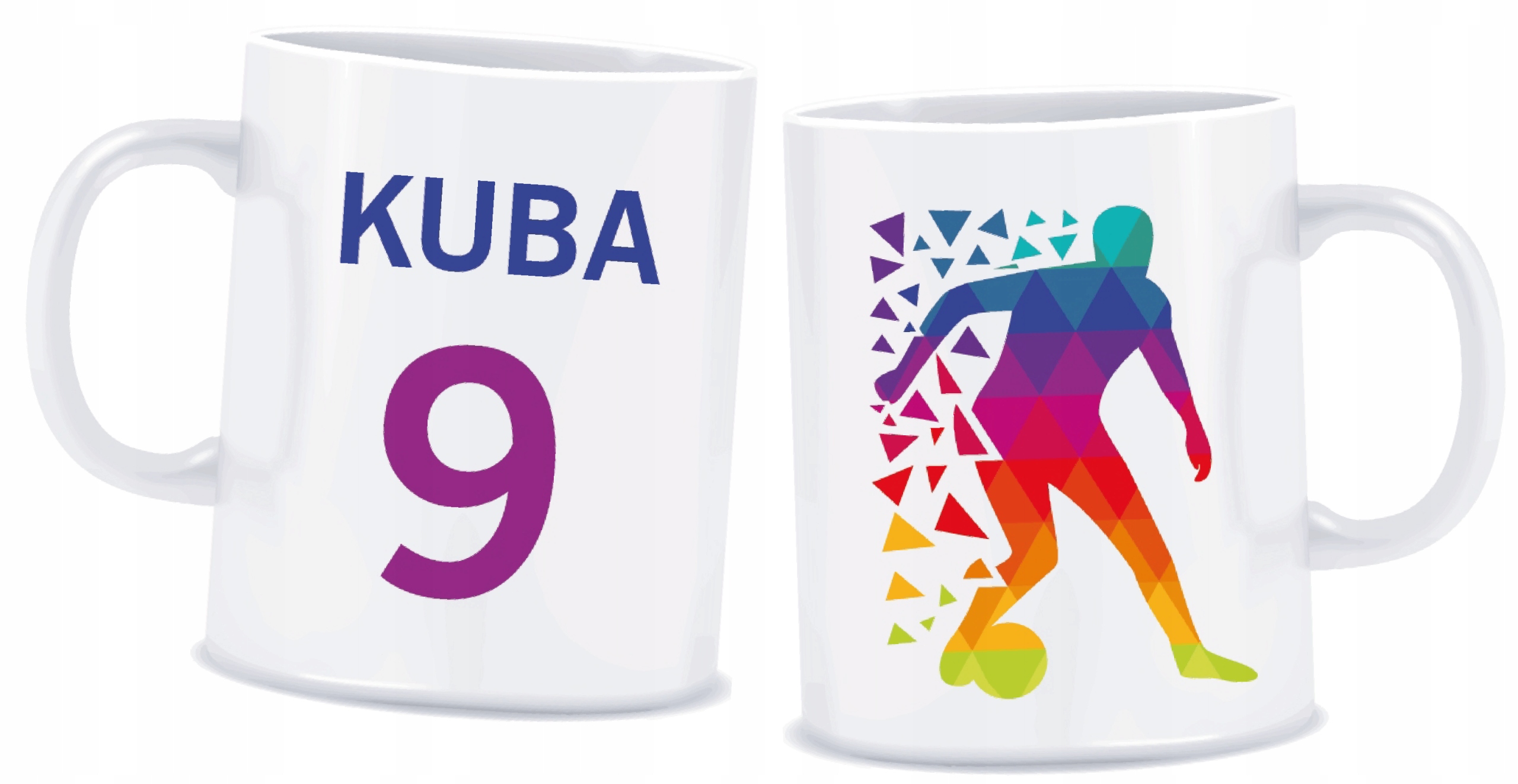 

Kubek Piłkarza prezent Dzień Dziecka+ Imię + Numer