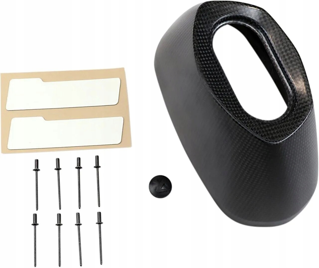 Koncovka výfuku Akrapovic End Cap V-EC65 Carbon Fiber