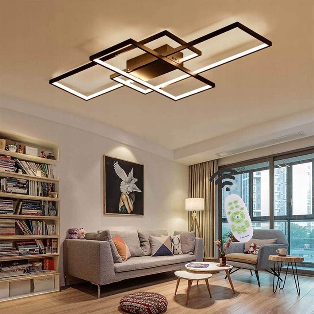 Lampa wisząca Jsz 105 cm 3 -punkty światła zintegrowane źródło Led
