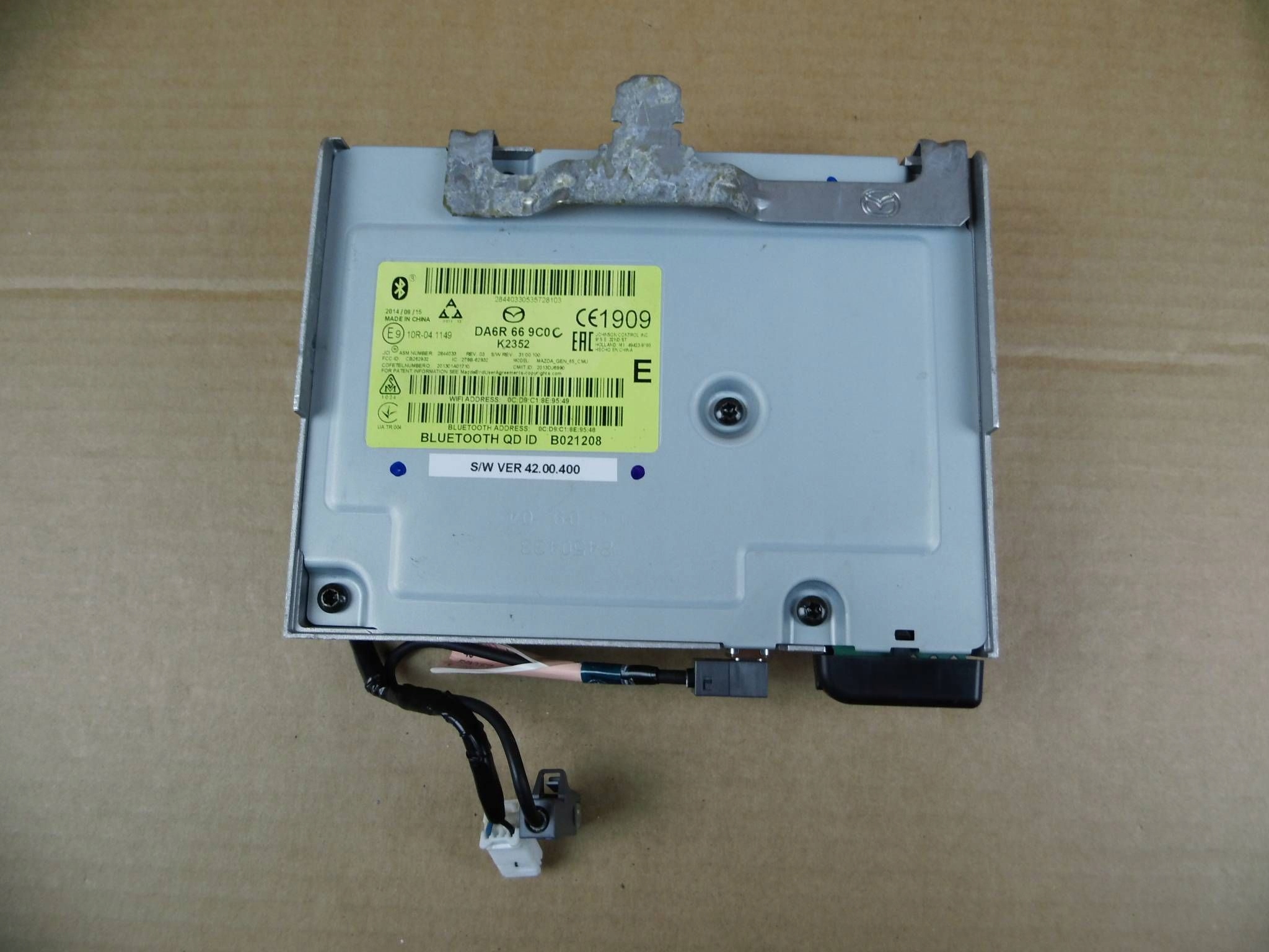 Mazda modul Bedienteil GPS DA6R669C0C