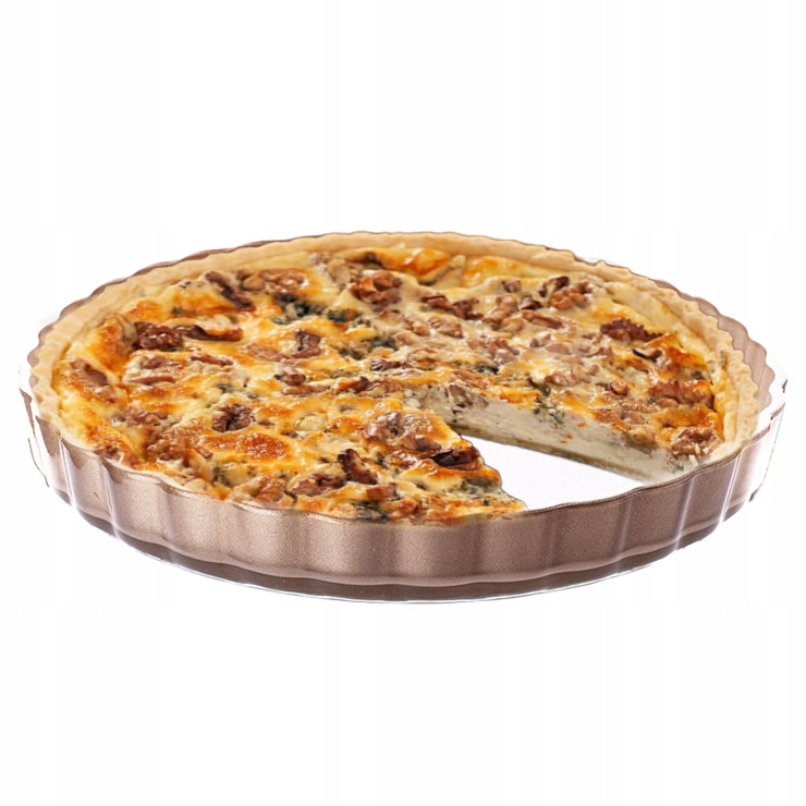 

Forma do tarty Żaroodporna Złota średnica 27cm