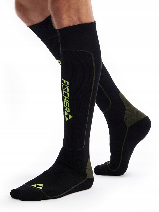 Skarpety narciarskie Fischer Performance Pro Merino Primaloft oliv 38-40 M