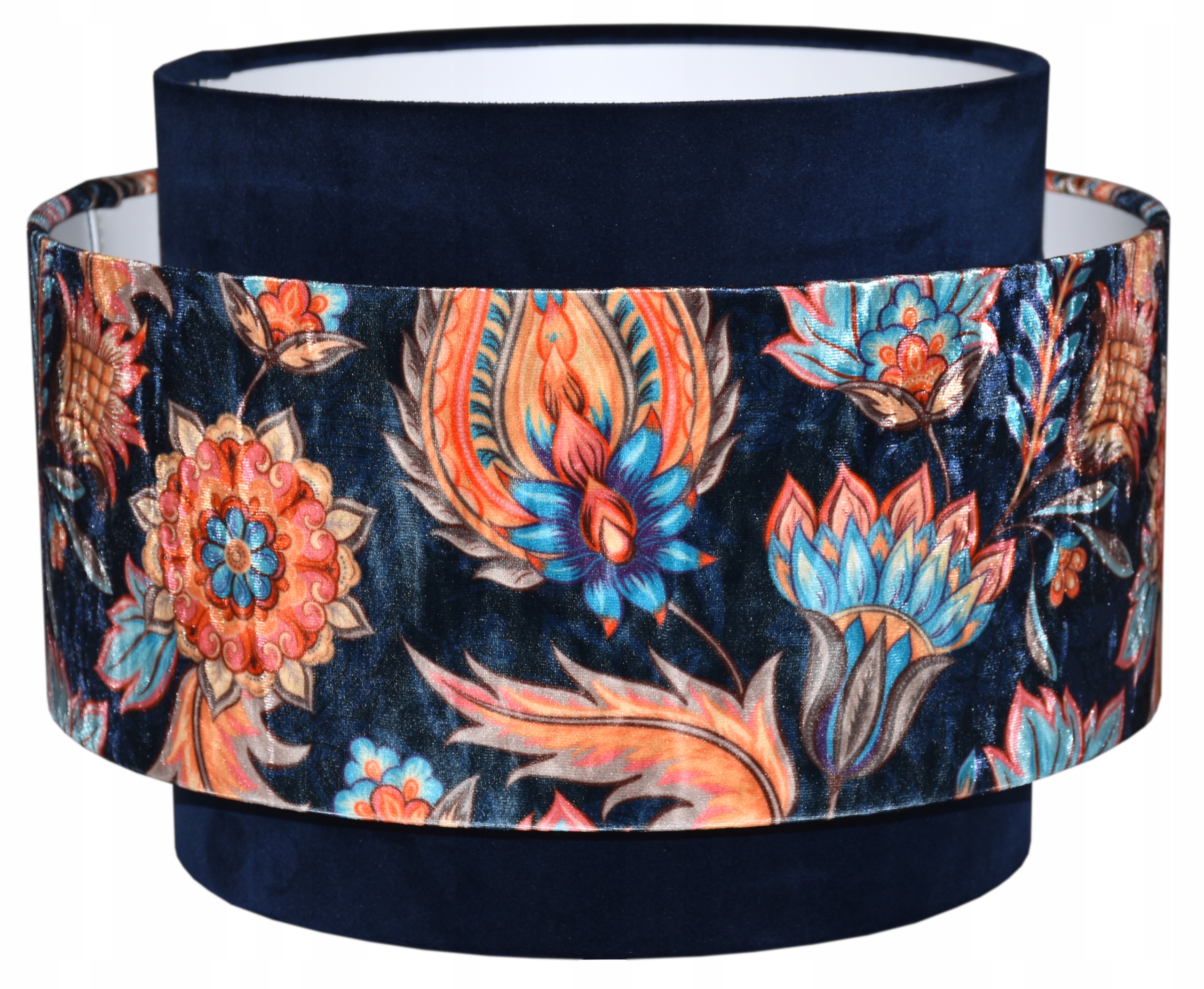 Abažúrová lampa do stropného svietidla 45/30 E27 Kvety Orientu Panca