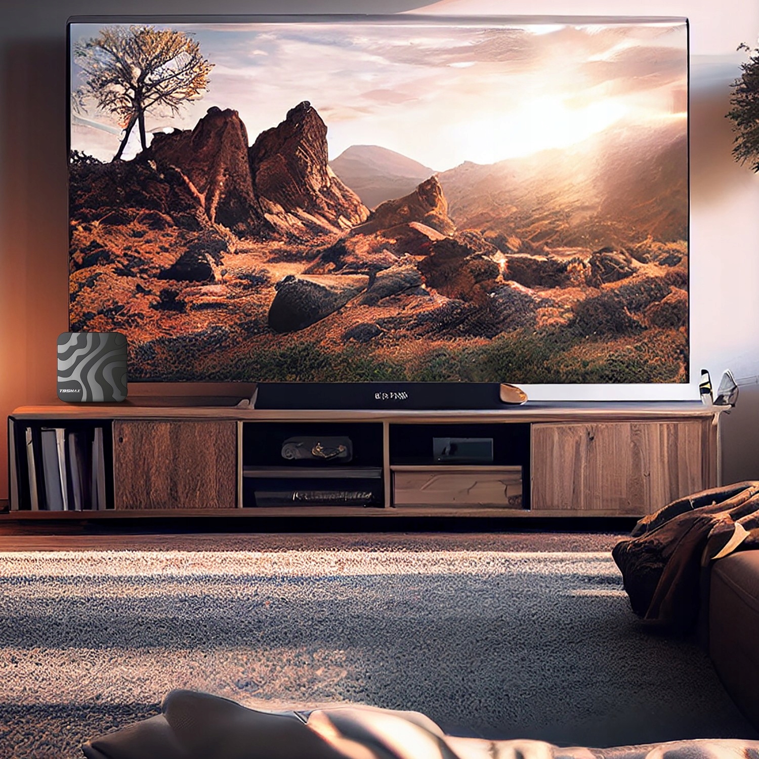 SMART TV BOX ANDROID 9 64BIT 6K WIFI 802.11N HDR + PILOT WEJŚCIE LAN Formaty dźwięku Audio CD MP3 WMA