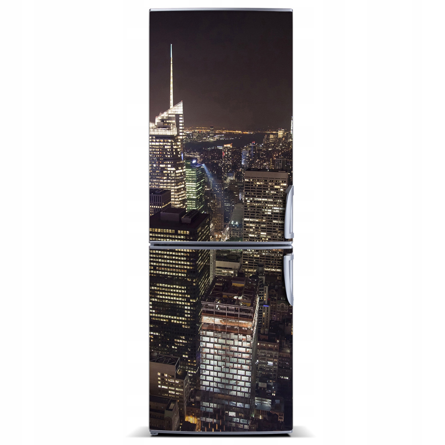 

Tapeta magnetyczna lodówkę Nowy Jork nocą 60x180
