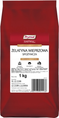 Prymat Żelatyna Spożywcza Wieprzowa 1kg