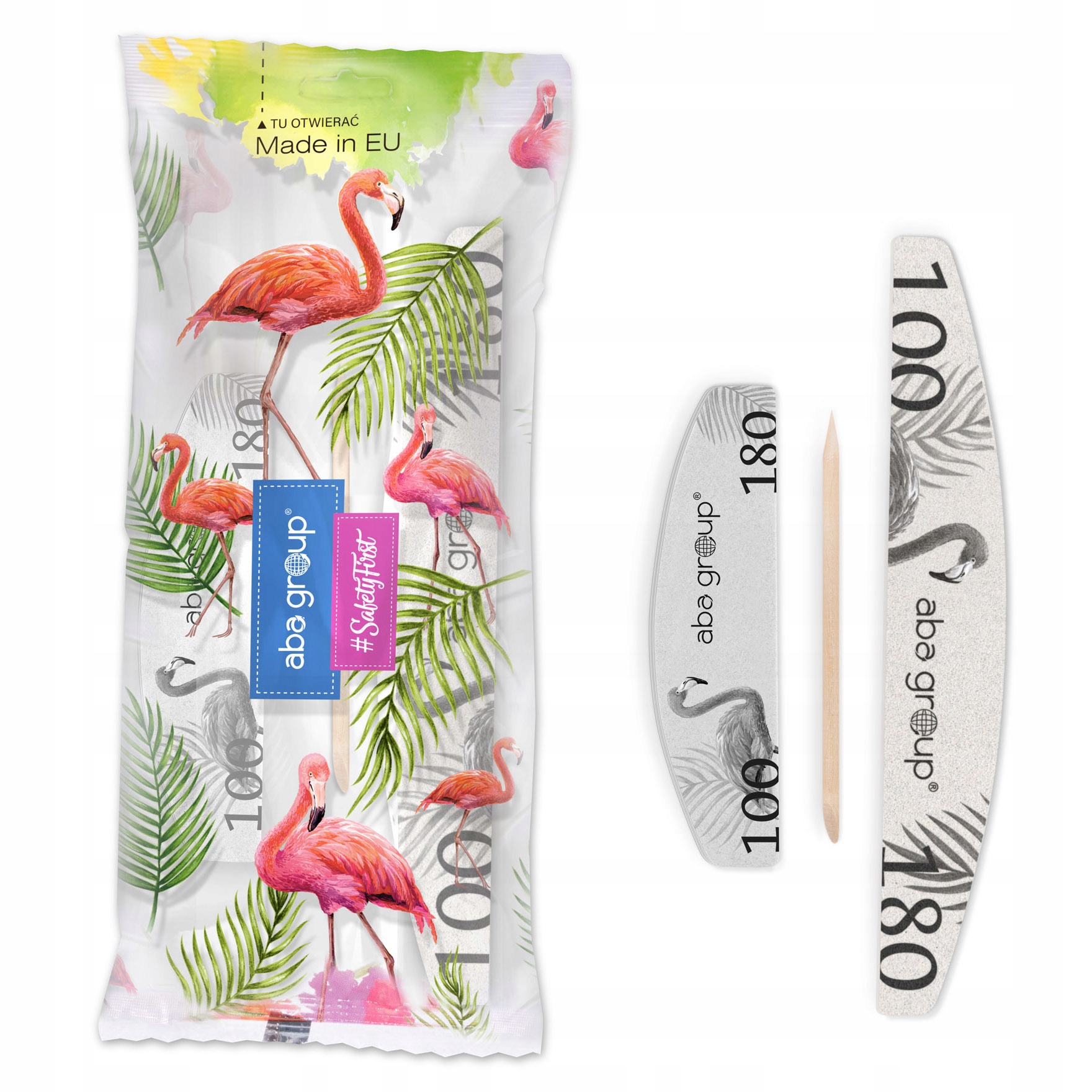 

Aba Group Pilnik 100/180 Slim Zestaw 3 do Manicure