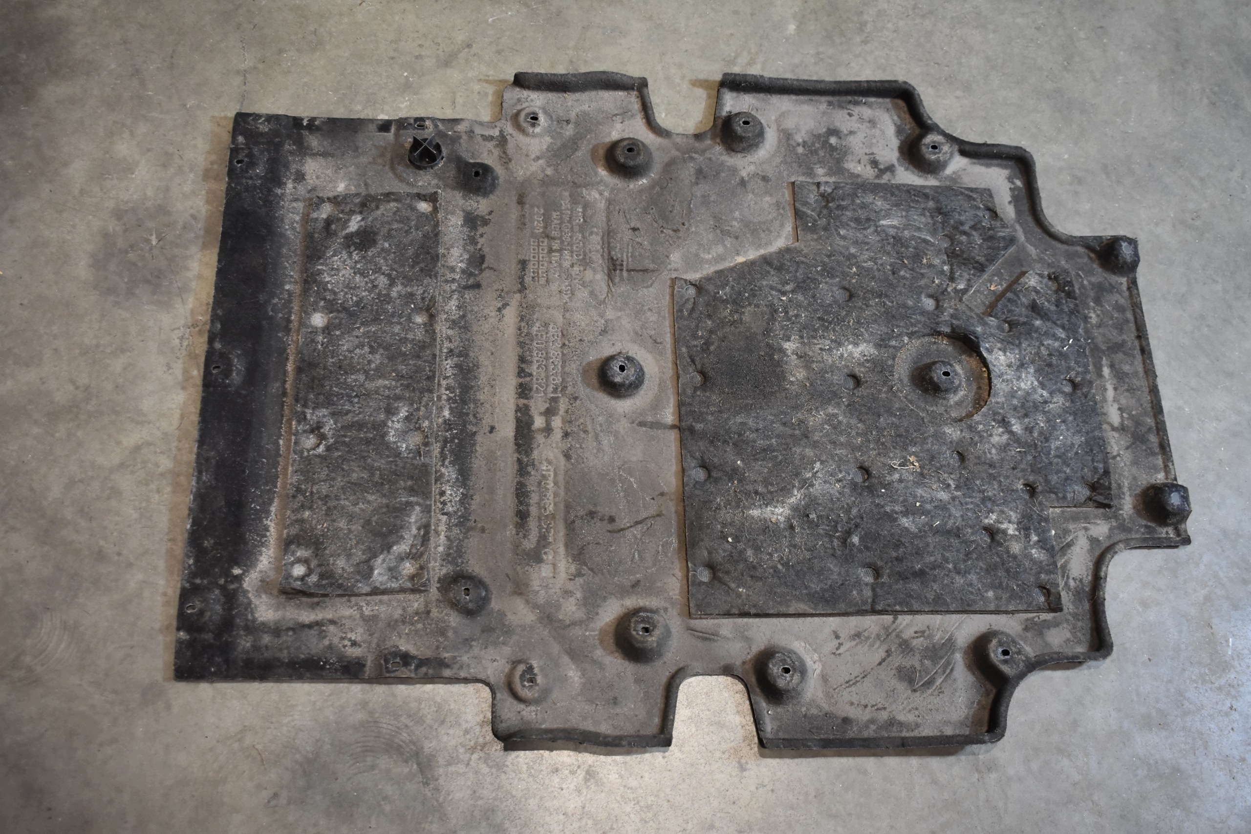 perfect condition cover below engine AUDI A5 B10 1