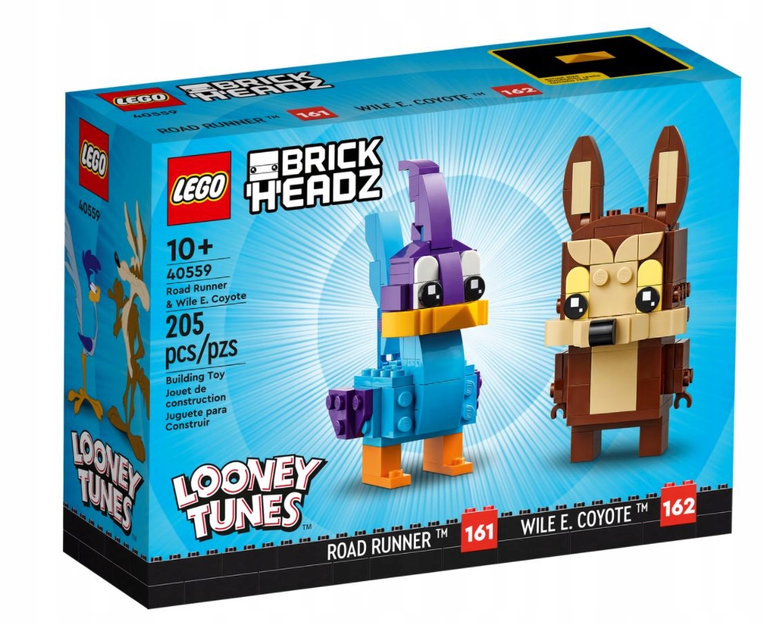 LEGO BRICKHEADZ 40559 Struś Pędziwiatr i Kojot