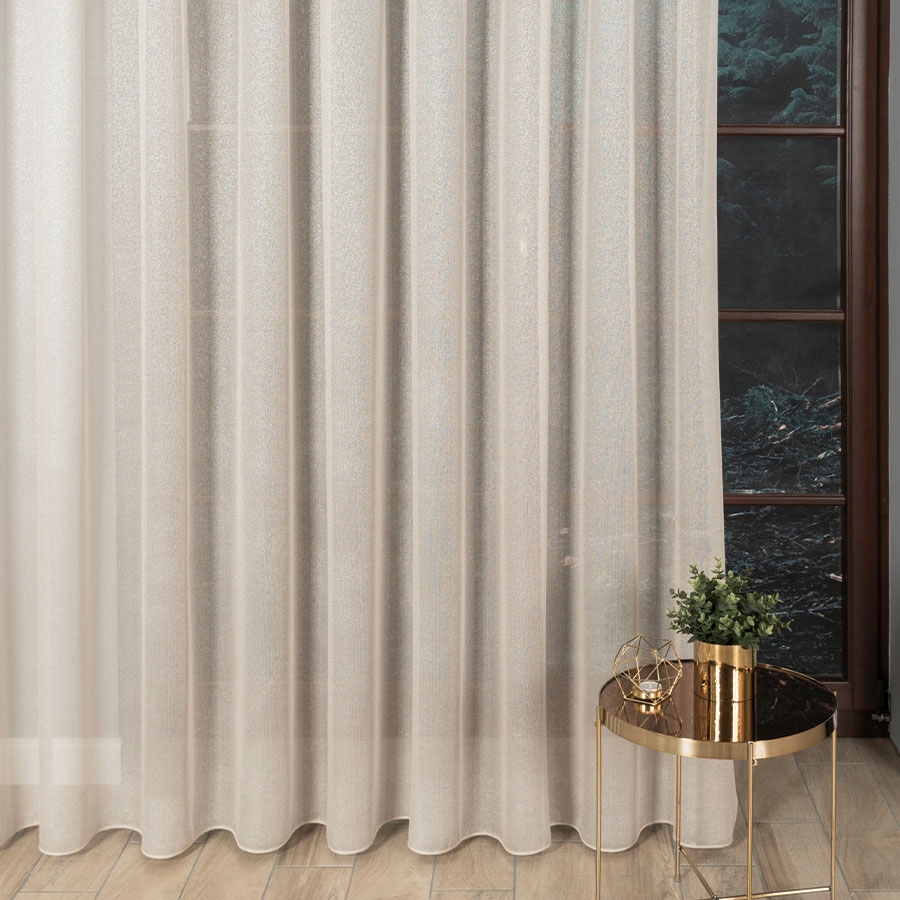 FANTAZYJNA FIRANA beżowa 200X250 z taśmą Kod producenta -