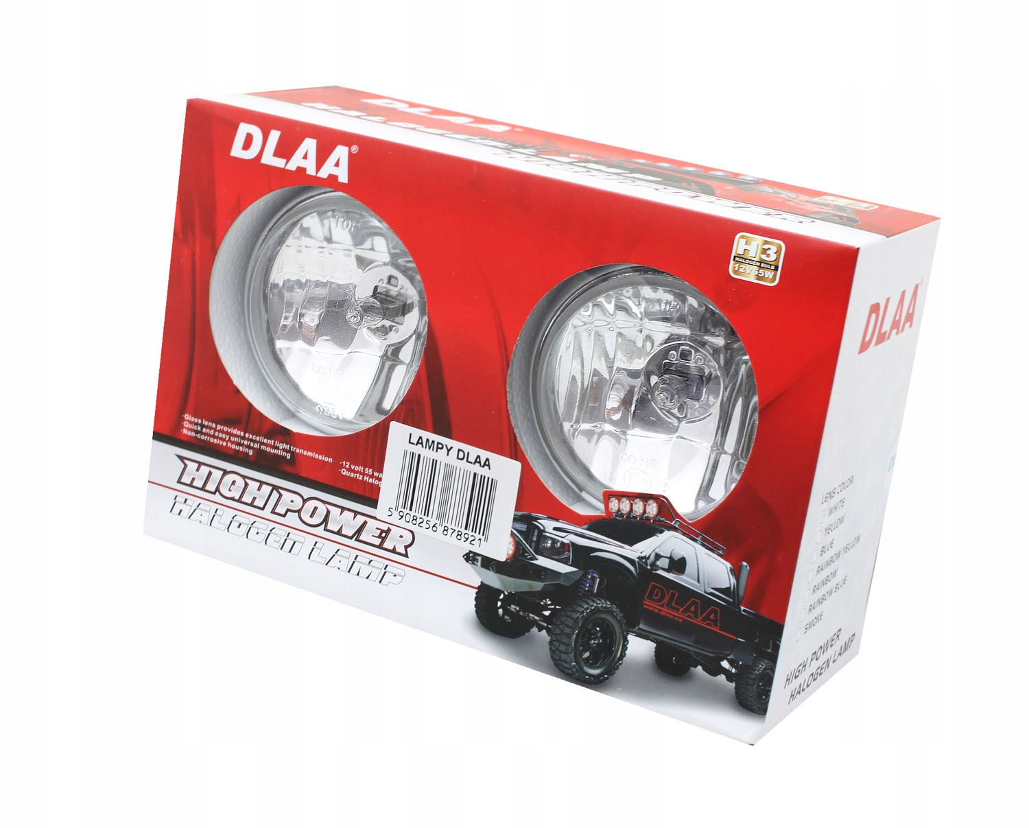 LIGHTBARY CHROMOWANE lightbar na gmole 2szt__ATEST Producent AK