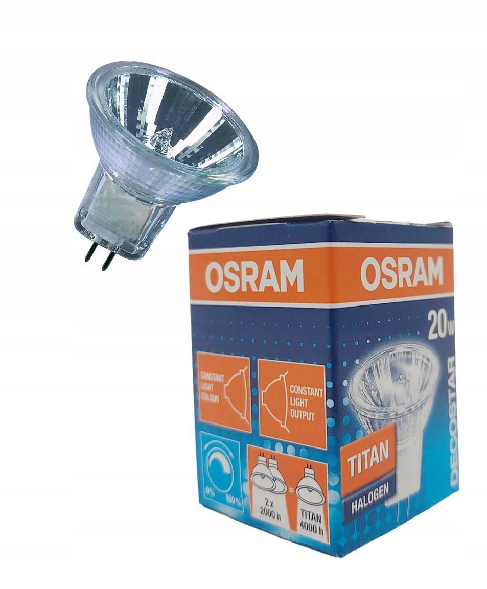 

Osram Żarówka halogenowa Decostar 35 Titan 20W GU4