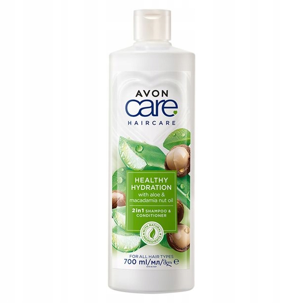 

Avon Szampon Odżywka 700 ML Aloes Macadamia 2w1