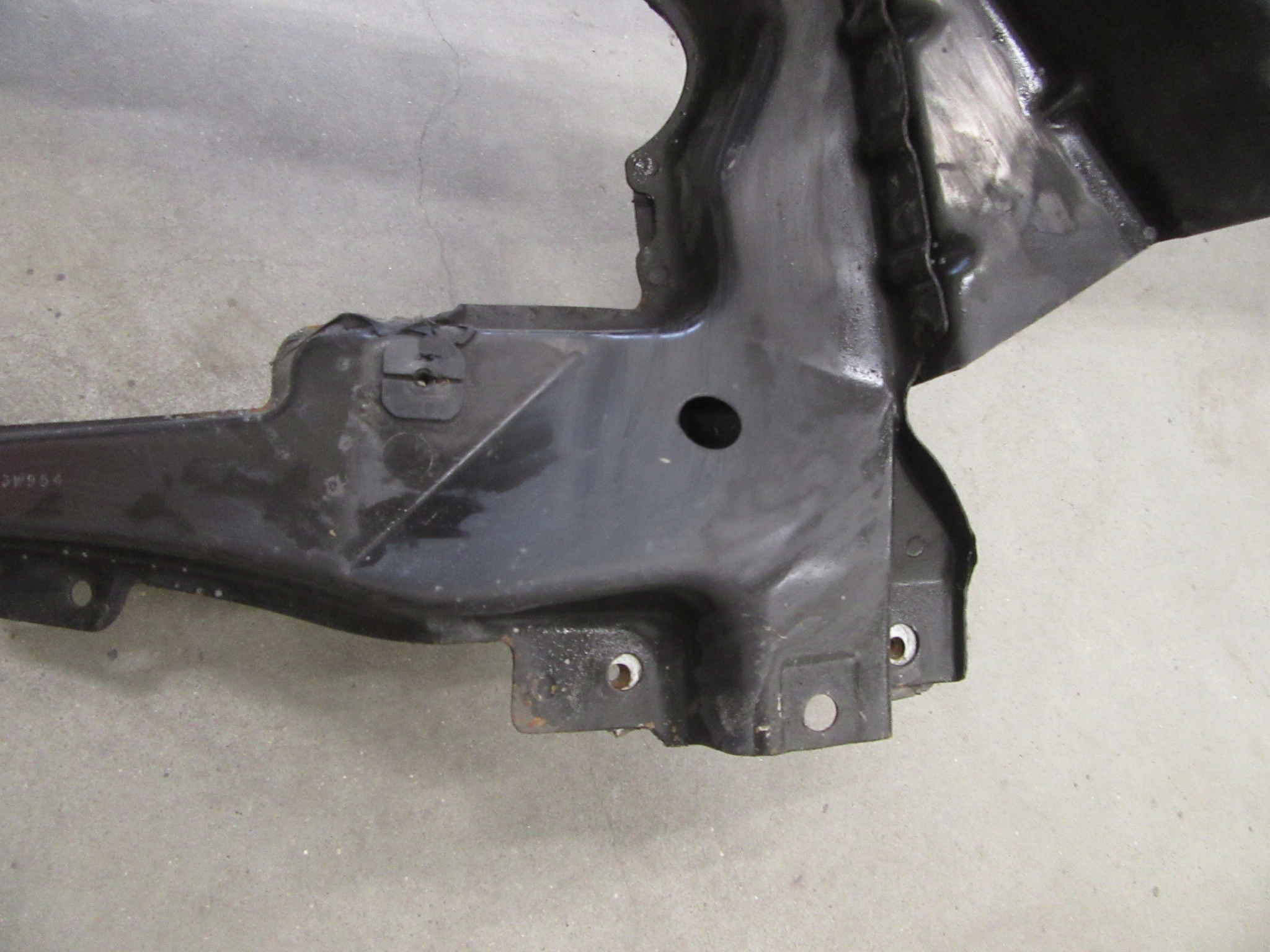 support panel for radiators pillar iron front BMW e53 X5