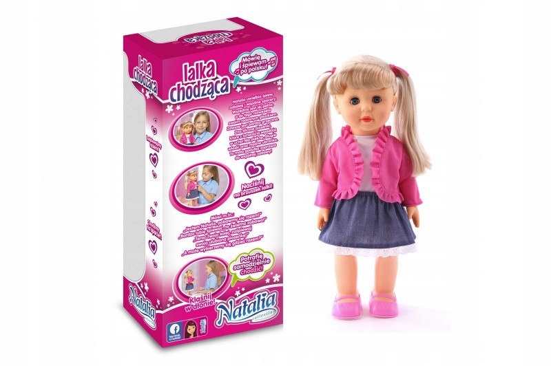 

Lalka Natalia Chodząca 40 CM